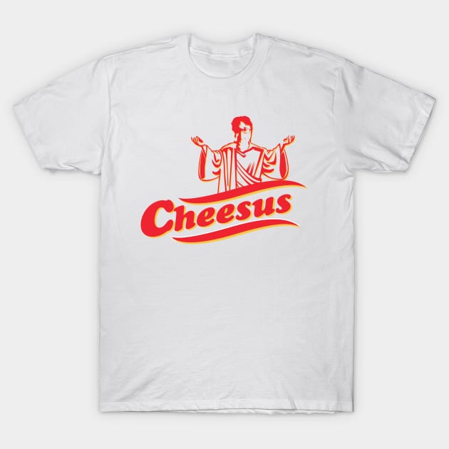 Our lord and savior Cheesus T-Shirt by DankSpaghetti